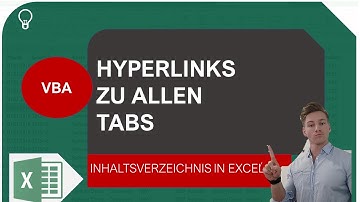 Hyperlinks zu allen Tabellenblättern mit Excel VBA erstellen I Excelpedia