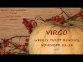 Virgo Weekly Tarot Reading ~ November 22-28, 2021 ~ DOING BATTLE THIS WEEK...IS IT FAMILY? OR WORK?