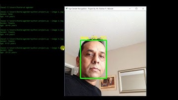 Age and Gender Recognition Using CNN Python Project with Source Code