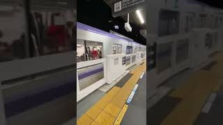 東京メトロ18000系　鷺沼発車シーン