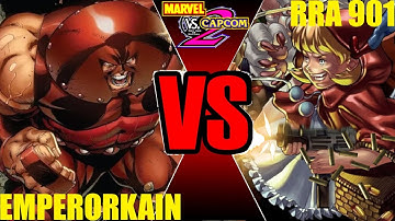 MvC2 Mvci Umvc3 EmperorKain vs RRA 901 (PS3) pt 1