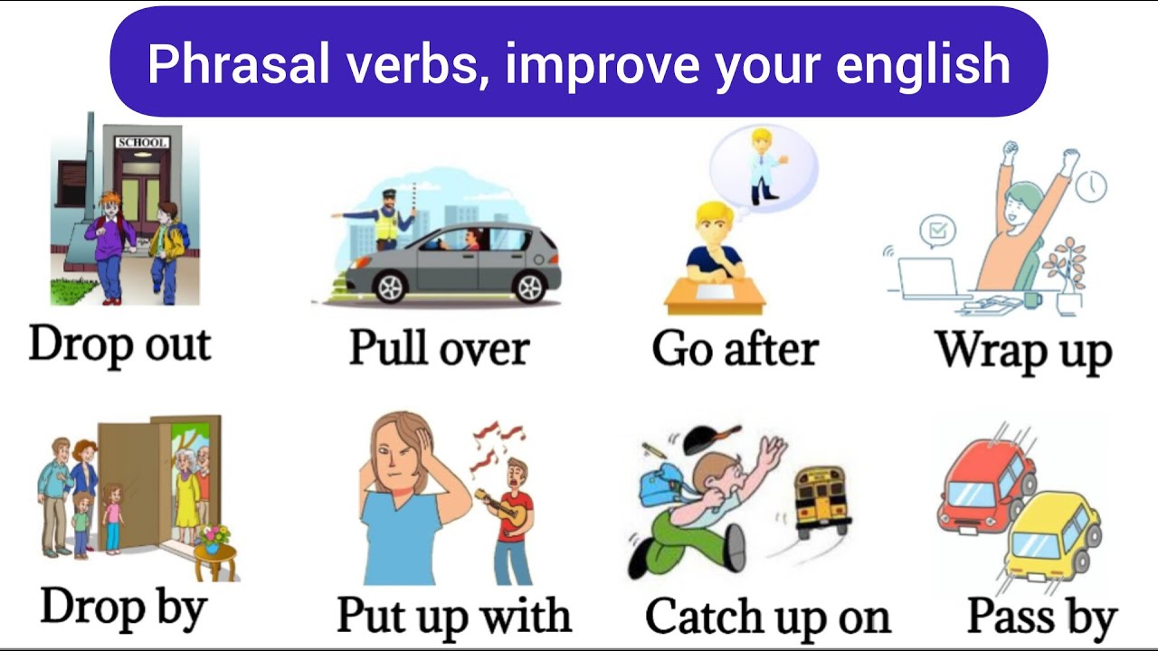 Phrasal verbs | Improve Your English vocabulary | phrasal verbs in ...