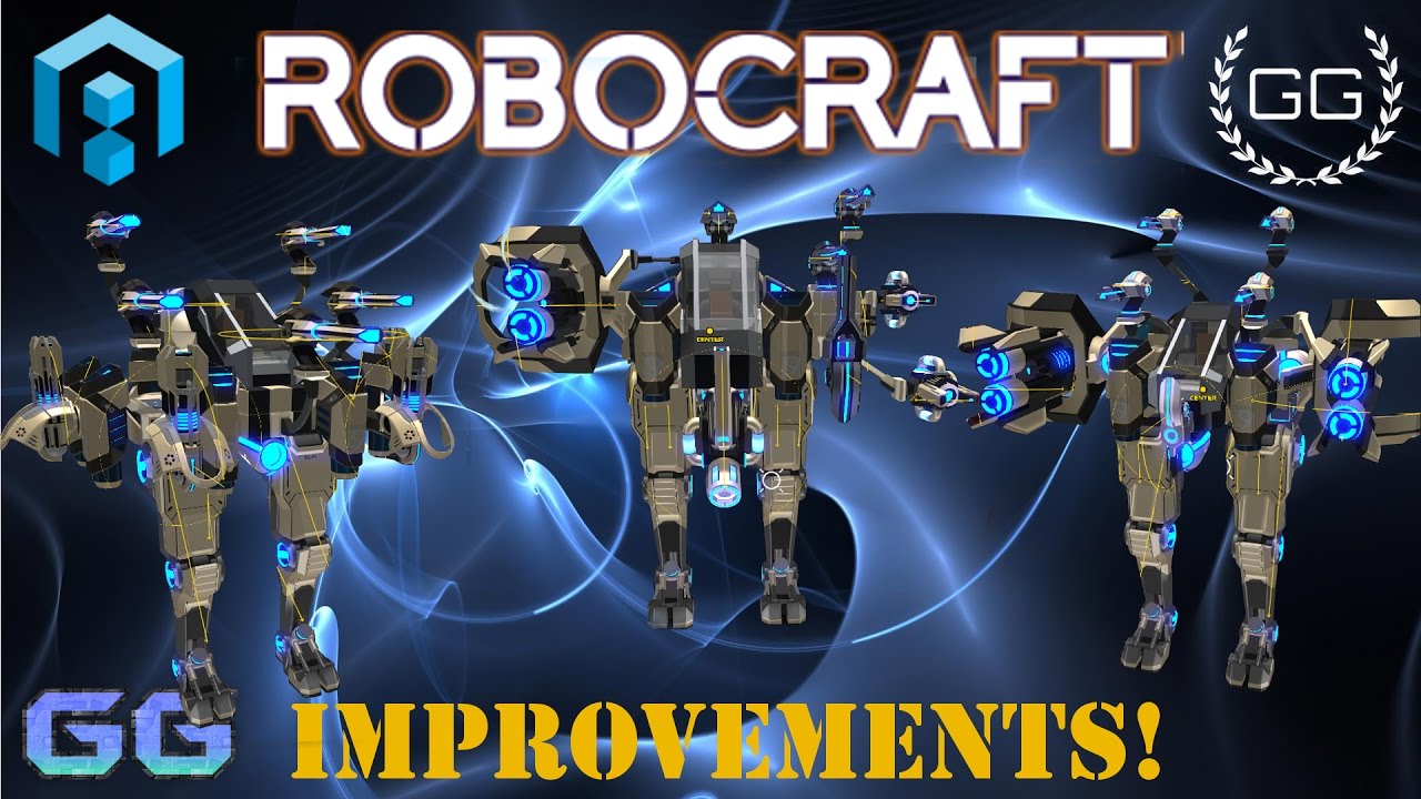 ROBOCRAFT - IMPROVEMENT PATCHES & NEW MECHS