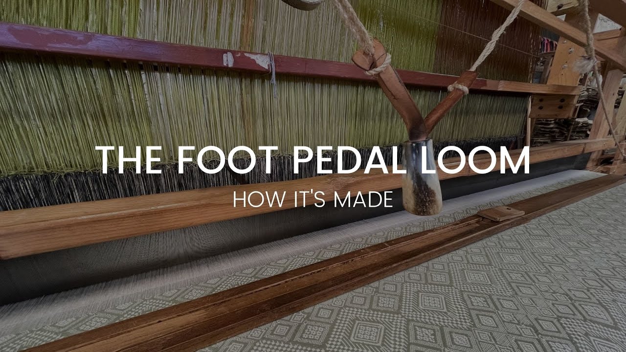 THE FOOT PEDAL LOOM CHIAPAS, MEXICO YouTube
