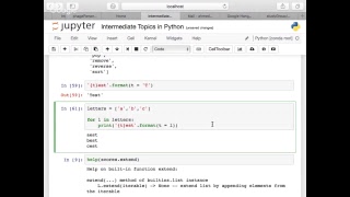 Intermediate Topics in Python