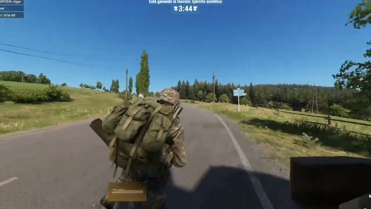 Camioneta en Llamas , Arma Reforce. 