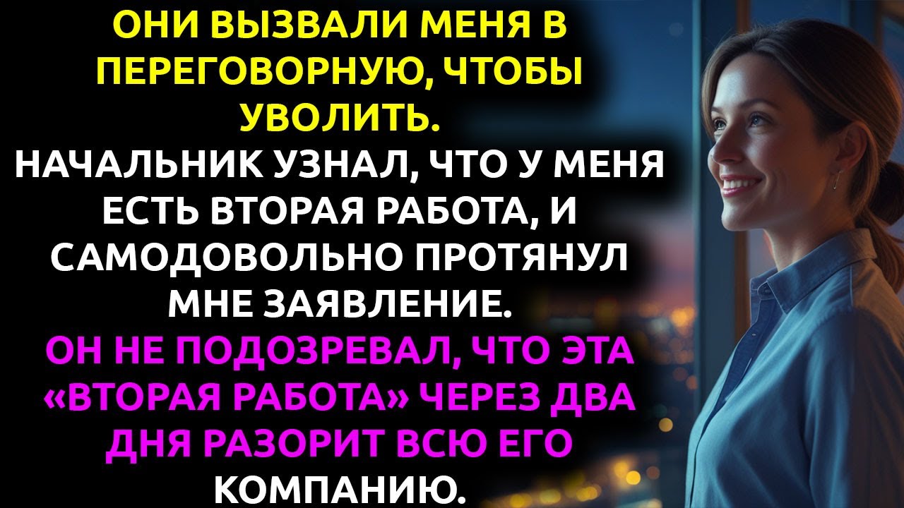 Я ПОТЕРЯЛА работу из-за секрета — а через два дня мой БЫВШИЙ босс умолял меня вернуться.