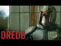Dredd Waits For Anderson To Shoot An Enemy Judge | Dredd