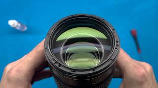 How to repair AF-S NIKKOR 80-400mm f/4.5-5.6G ED VR - broken filter frame