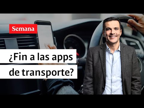 ¿Qué pasará con las apps de transporte en Colombia? Responde la Superintendente | Semana Noticias