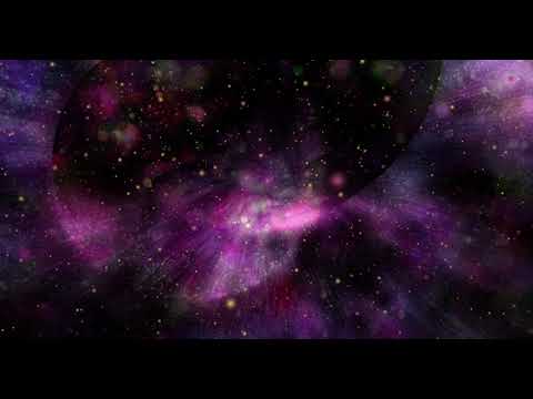 Abstract space illustration  animation. Sky illustration background