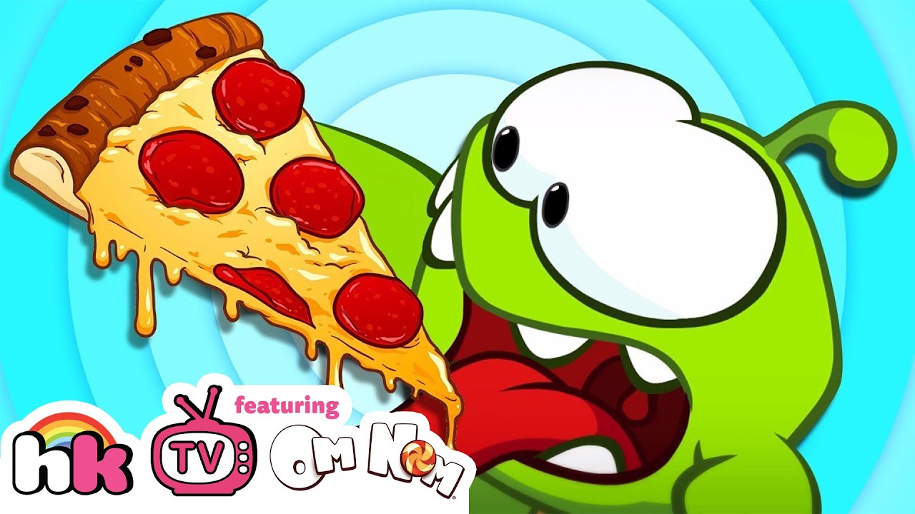 Funny Cartoons Om Nom Stories S6 Ep10 Pizza Mania Cartoons For Children By Hooplakidz Tv Youtube