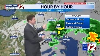 WPRI 12 Weather Forecast 5/30/26: Showers, Gusty, Chilly Today; Nicer Sunday