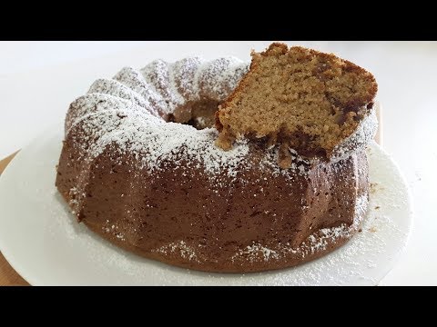 Cinnamon Cake with Walnuts & Dates - Healthy recipe !!