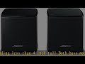 Bose Surround Speakers, Black