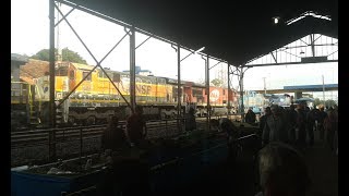 Lider Nº693,Ac44I Nº9845,C30-7 Nº9241,C30-7 Bnsf Nº9401 E Ac44I Mrs Nº7340-0