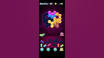 Block! Hexa Puzzle~Regular B block 7 to 10 levels~ level-65