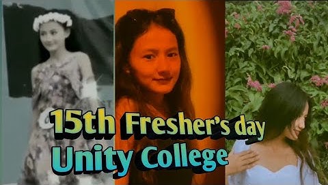 Beautiful Naga Girls of Unity college || 15th fresher