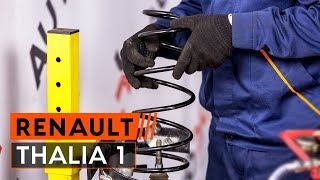 Πώς αλλαζω Ελατήρια ανάρτησης RENAULT THALIA I (LB0/1/2_) - οδηγός βίντεο