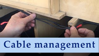 If at first you don't succeed... cable and wire management solutions by a very small camper van 2,204 views 1 year ago 3 minutes, 38 seconds