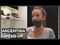 Argentina opens up: Malls and football return with restrictions