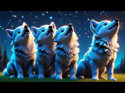 Six Baby Wolves Howl at the Sky + More Nursery Rhymes & Kids Songs ...