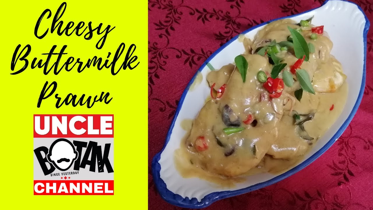 Cheesy Buttermilk Prawn - YouTube