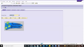 SAP Training Session - 9 (English) | How to change the description of released TR ?