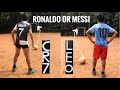 Ronaldo or messi  || Freekick challenge || Mishal abulais