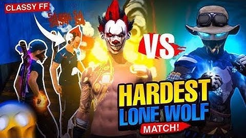 FREE FIRE | LONE WOLF MODE SHOWDOWN 🔥 1v1 face-off begins! ⚔️No squad,— just pure skill, reflex &zak