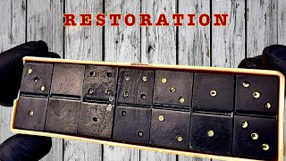 Restoration a Set of 1980 Dominoes - History in Every Domino Piece by Salvage & Restore 3,076 views 1 year ago 7 minutes, 13 seconds