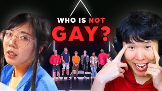 Can we figure out whos faking being gay?