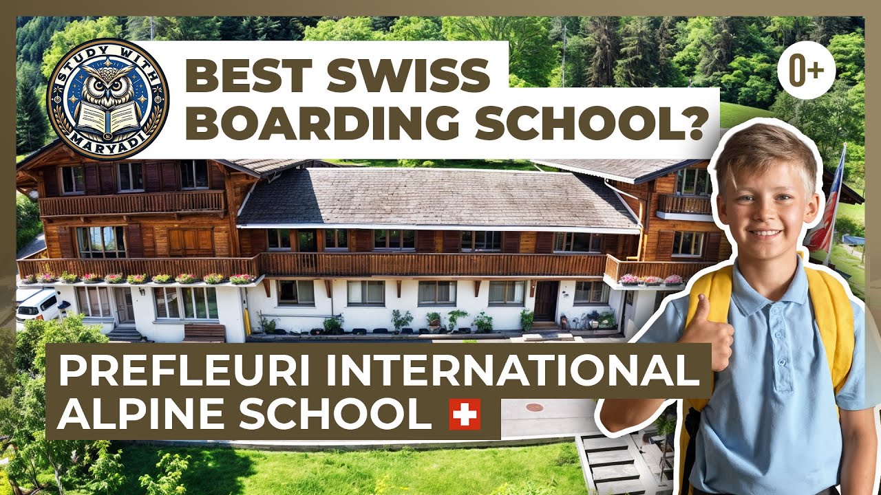 Экскурсия по школе-интернату Pre Fleuri в Швейцарии / Швейцарское образование для детей от 3 до 1...
