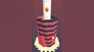 Stack Ball Gameplay Level 13 |🤑😂| #shorts #arcadeboxgaming #asmrgames