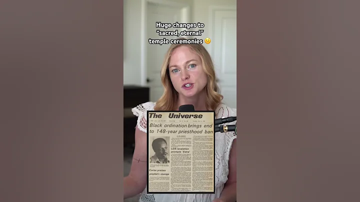 Changes over time to Mormon Temple ceremonies 🤨 #lds #exmormon #mormon #ldstemple