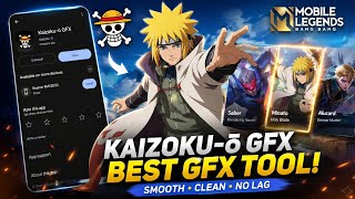 MLBB SKIN BEST INJECTOR | NO BANNED | KAIZOKU-O GFX | NO NEED SHIZUKU