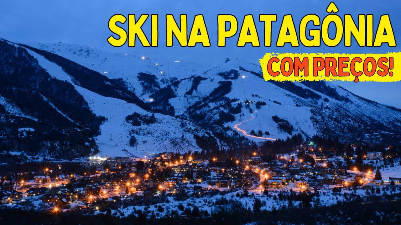 SKI NA ARGENTINA - MOSTRAMOS COMO É ESQUIAR EM SAN MARTIN DE LOS ANDES