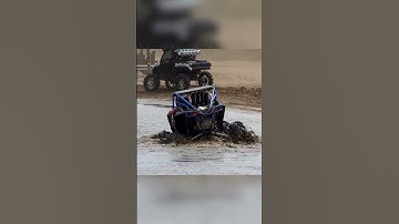Polaris RZR XP Turbo On Portals at Redneck Mud Park