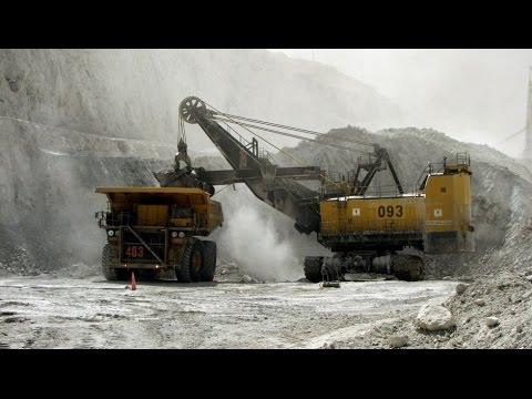 Alte Eisenerz Mine in Lothringen