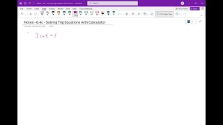 Precalc - 6.4c - Solving Trig Equations (approximations)