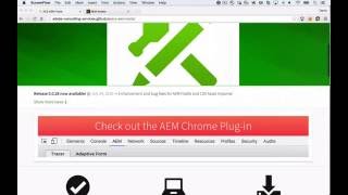 Information AEM Chrome Plug-in - Install and Config News