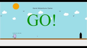 Karel Adventure Game