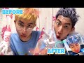 DYEING MY HAIR NAVY BLUE! | YUKKI'S VLOGS NO.13