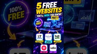 5 FREE Websites You'll Wish You Knew Earlier! 🤯 (Part 1) #shorts