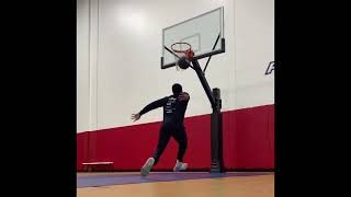 Recent Self-Bounce Reverse Dunk From Two Days Ago. (02/06/2026)