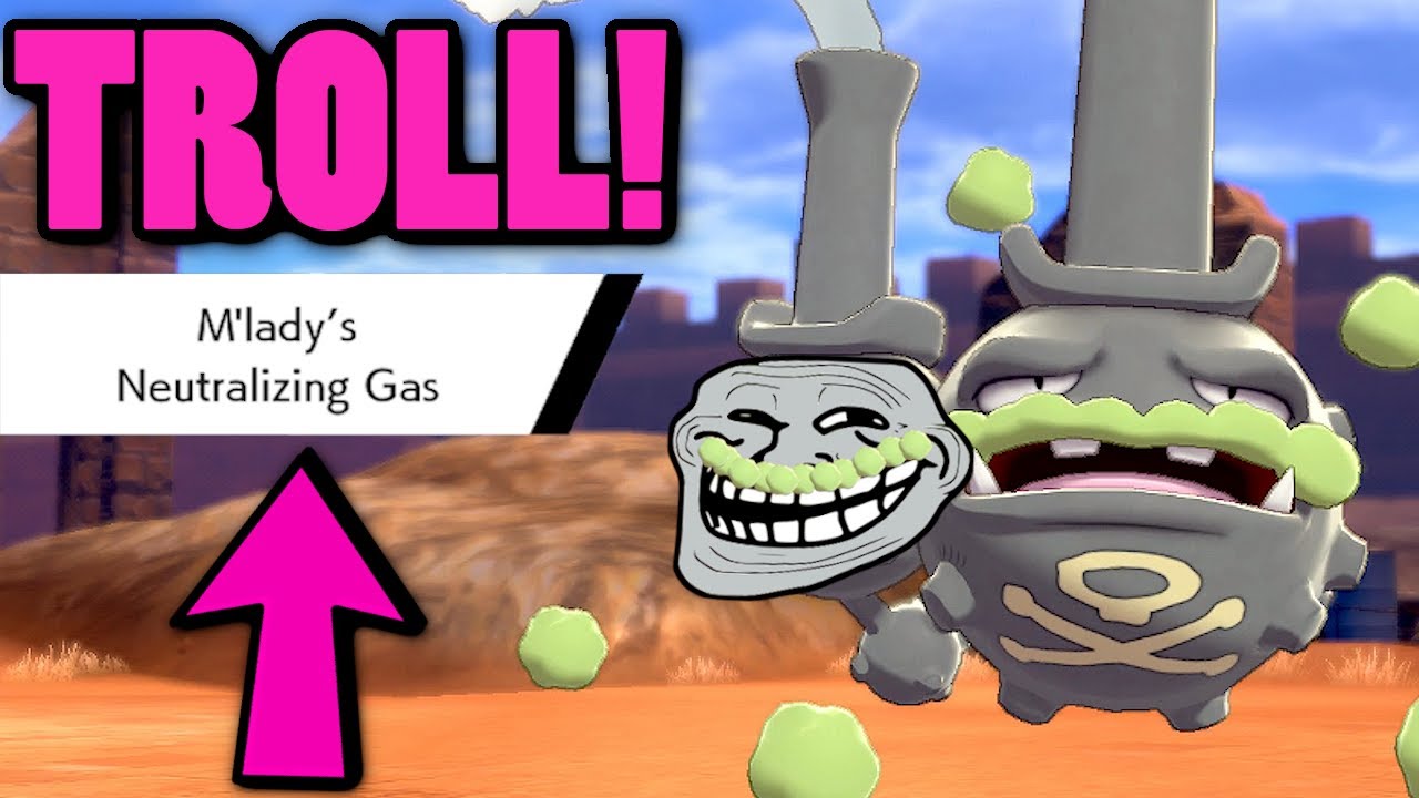 Galarian Weezing Is A TROLL In Pokemon Sword and Shield