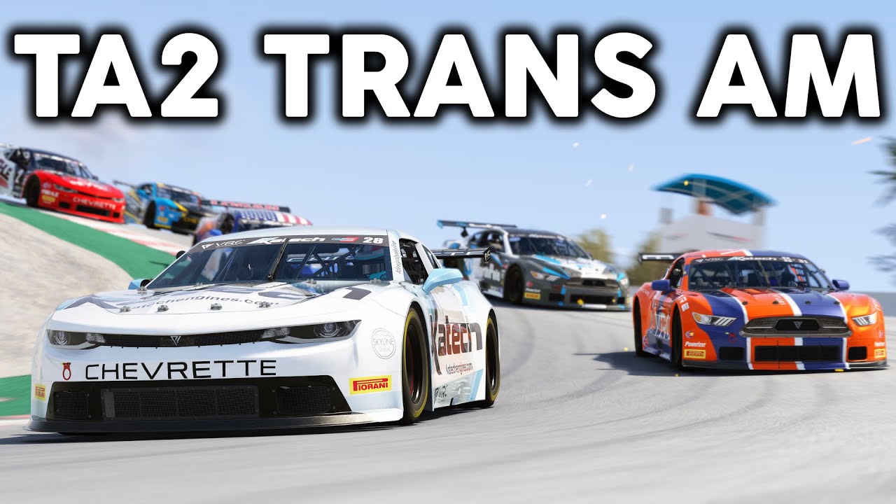 The New Ta2 Trans Am Cars In Assetto Corsa Youtube