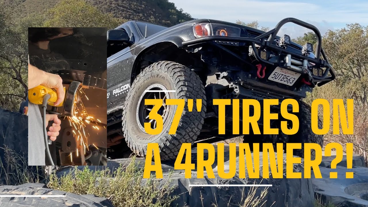 Итак, я разрезал свой 4Runner, чтобы вместить 37-е... И вот как я это сделал (часть 1)