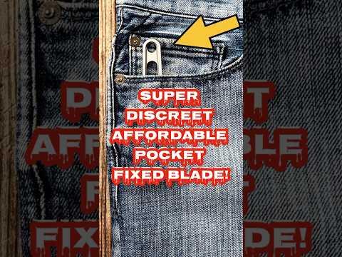 Discrete easy to Conceal Fixed Blade   