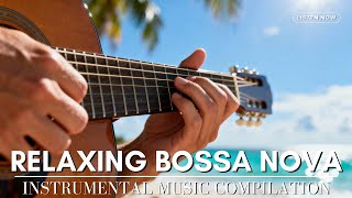 Seaside Bossa Nova ☀️ Smooth Jazz &amp; Brazilian Soul | Relaxing Beach Cafe Music